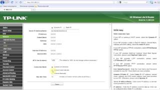 Настройка роутера TP-Link TL-MR3420/3220