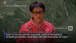 RI Desak PBB Selidiki Serangan Israel & Setop Kekerasan di Gaza