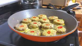 |스윗바질| 추석맞이 동그랑땡 만들기 (Korean Style Flat Meatball) | Simple and Easy Cooking | Sweetbasil