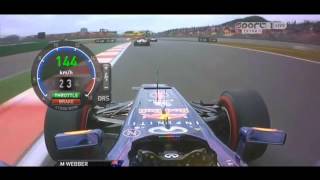 F1 2013 - Webber Onboard Start Korea