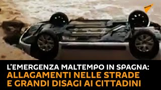 L’emergenza maltempo in #Spagna: allagamenti nelle strade e grandi disagi ai cittadini