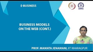 Business Models on the web (cont.)