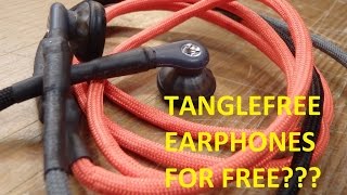 HOW TO - Build your own professional tanglefree PARACORD earphones / headphones for free