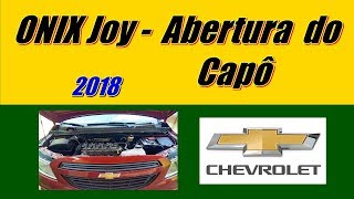 Abertura do Capô Onix Joy 2018