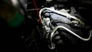 Снятие 5-ой форсунки Ssanyong 2.7DT