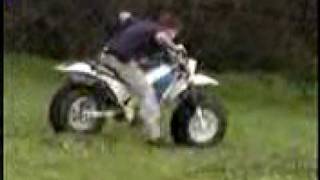 Derek's Superman Ball-Crushing-Chin-Splitter...SUPERFAIL!!!