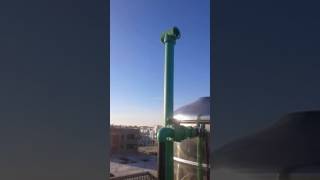 تركيب 2 خزان ستيل + 2 بطاريه 1.1/2" -  4 خط  اكواثيرم