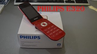Обзор Philips E320 (Раскладушка)