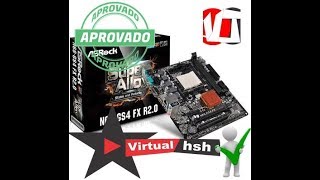 Unboxing da placa mãe Asrock super alloy n68 gs4 fx R2.0