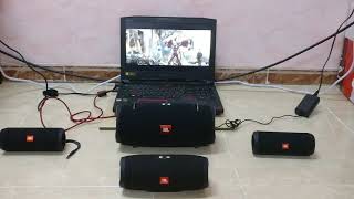Avengers with JBL family ( 4 Speakers ), JBL Connect Plus