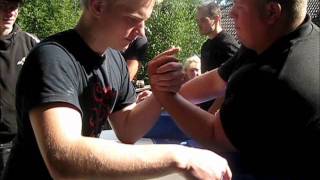 Armwrestling training left hand part 1