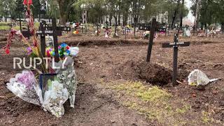 Argentina: Cemeteries prepare new graves in Buenos Aires as COVID-related deaths surpass 100,000