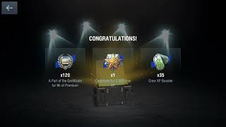 Wot Blitz FV217 Badger Container Opening