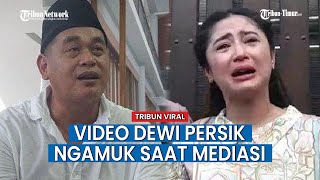 Suasana Panas! Dewi Persik Ngamuk & Teriak saat Mediasi dengan Ketua RT