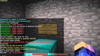 Как построить Admin shop minecraft