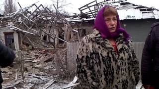 Луганская область, обстрел села Тошковка