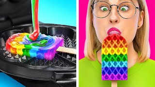 ВКУСНАЯ ЕДА И ОСОБЫЕ КУЛИНАРНЫЕ ТЕХНИКИ || Хитрости для кухни и челлендж с едой от 123 GO Like!