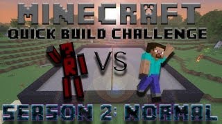 Minecraft Quick Build Challenge - Topic Hint: Combat!