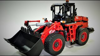 Lego Technic 42082 + ladle and actuator - model C  wheel loader