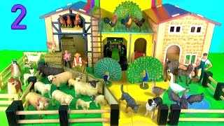 24 Farm Animals Surprise Toys 3D Puzzle Chickens Dog Goat Sheep Llama Donkey Peacocks Geese Alpaca