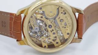 1906 Vacheron Constantin 17 jewels high grade pocket watch movement Skeleton