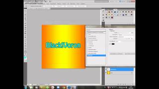 Видео - урок по Photoshop CS 5 " Фон и текст "