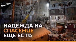 Тяжелая ночь в Батуми: шансов найти выживших все меньше