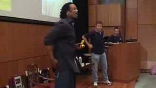 Chris Judge tries Vegemite