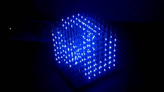 8x8x8 LED Cube Demo 48 Animations