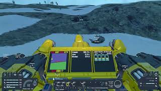 Space Engineers #10 Бурильщик и тягач для него.