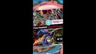 Yugioh Duel Links - Cyberdark Dragon + Five-Headed Dragon!
