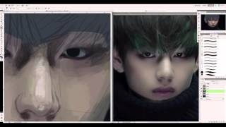 [BTS] V Speed Paint