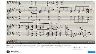 My All Star Jazz Reharmonization but it's only the instrumental