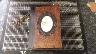 Vintage journal inspired by Michelle The paper addiction