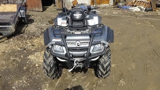 РЕМОНТ КРЕСТОВИНЫ BRP 800 Часть 1