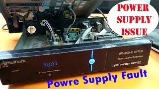 Starsat Hyper 2000 HD Power Supply Fault and Solution. Detail in Urdu/Hindi