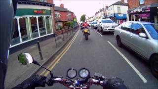 Honda CG125 Helmet Camera Footage - Drift Innovation HD170 720p