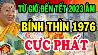 Nắm được Thiên Cơ Bính Thìn 1976 Vét Cạn Ví Thần Tài, từ nay đến tết 2023 Cực Giàu