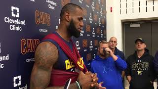 LeBron James admits preseason injury put him behind schedule | ESPN