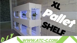 XL pallet shelf // DIY