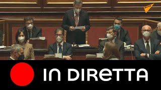 Senato: voto di fiducia per il governo Draghi