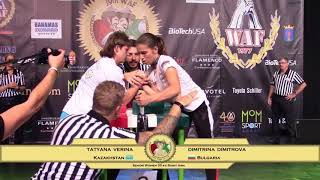 World Armwrestling Championship 2017 (Senior Women -55 kg RIGHT)