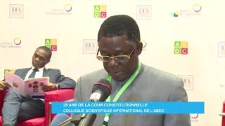 25 ans de la Cour Constitutionnelle : colloque scientifique international de l’ABDC