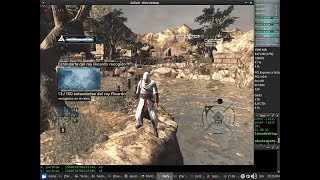 Assassins Creed 1 D9VK Test 48fps NVENC x64 + Sound (Core i3 8350K) + Nvidia 418.52