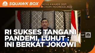 RI Sukses Tangani Pandemi, Luhut: Berkat Kepemimpinan Jokowi