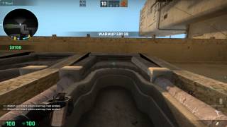CS: GO - Как кидать Smoke в окно с T respawn @ de_mirage