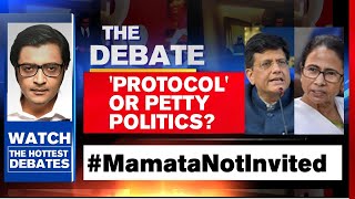 Mamata Not Invited, Trinamool Boycotts | The Debate With Arnab Goswami