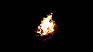 Футаж костер, fire footage