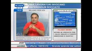 Alfio Bardolla ospite a "Milano per voi" Telelombardia | Alfio Bardolla