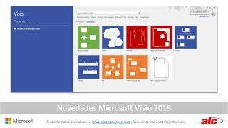 Novedades Visio 2019